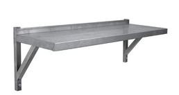 Stainless Steel Single Wall-Mounted Shelving
