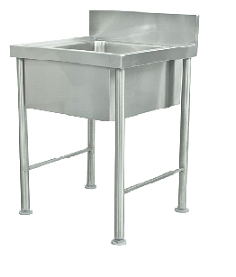 Stainless Steel Single Bowl Prep Sink